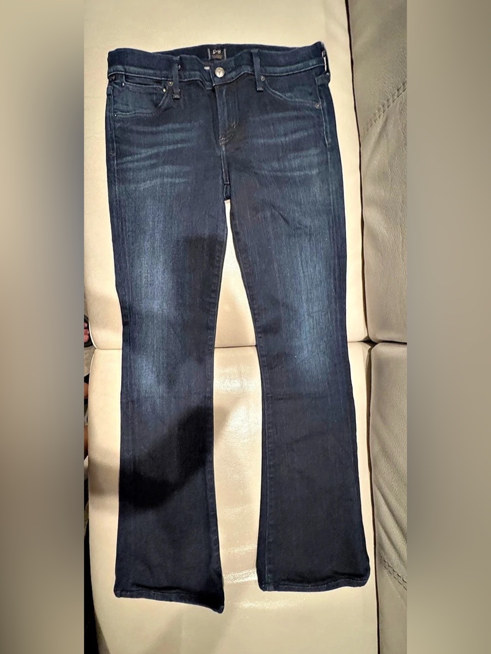 Citizens of Humanity Boot Cut Jeans in Blue Waist 29